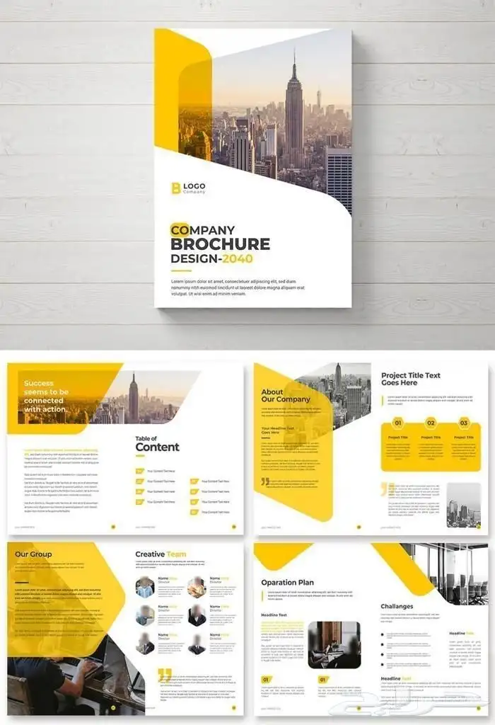 تصميم مجلات شركات عقارات وغيرها 1