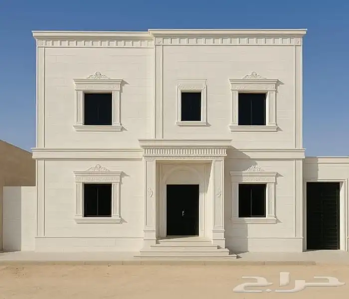 لياسه اسمنتيه ملونه ديكورات خارجيه 2