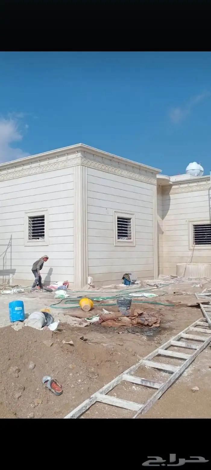 معلم الديكورت الخارجي أسمنت وبطحا الريظ 6