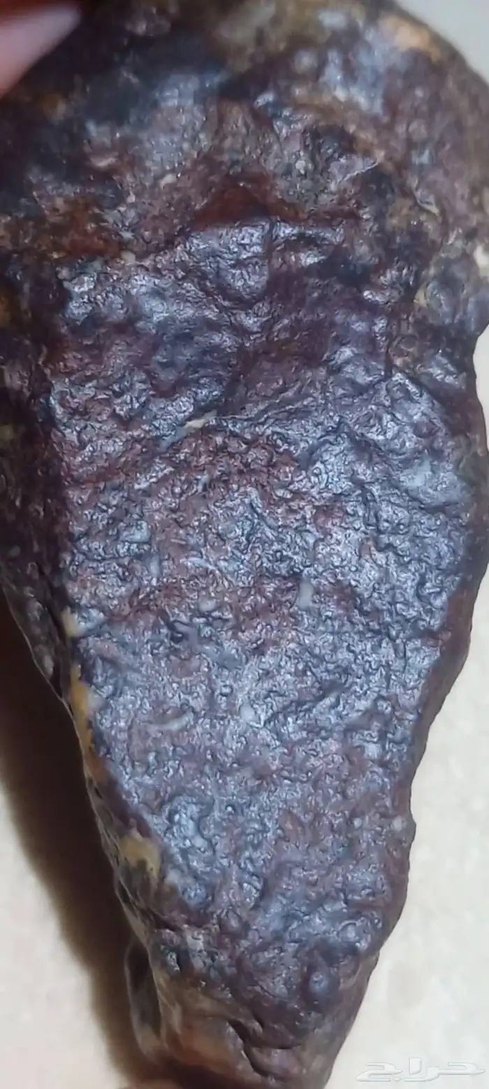 نيزك..Kamacite fragment from a meteorite 2