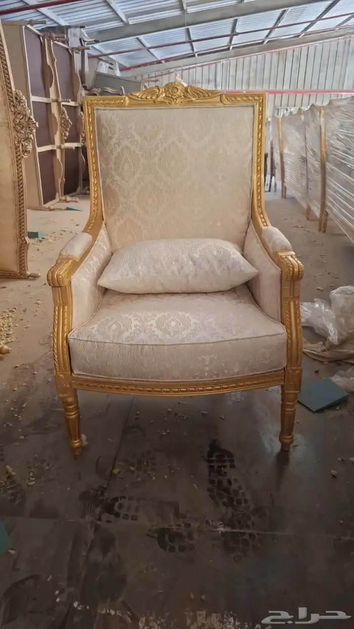 كراسي وكنب قاعات كافيهات تغير قماش وتنجيد 5