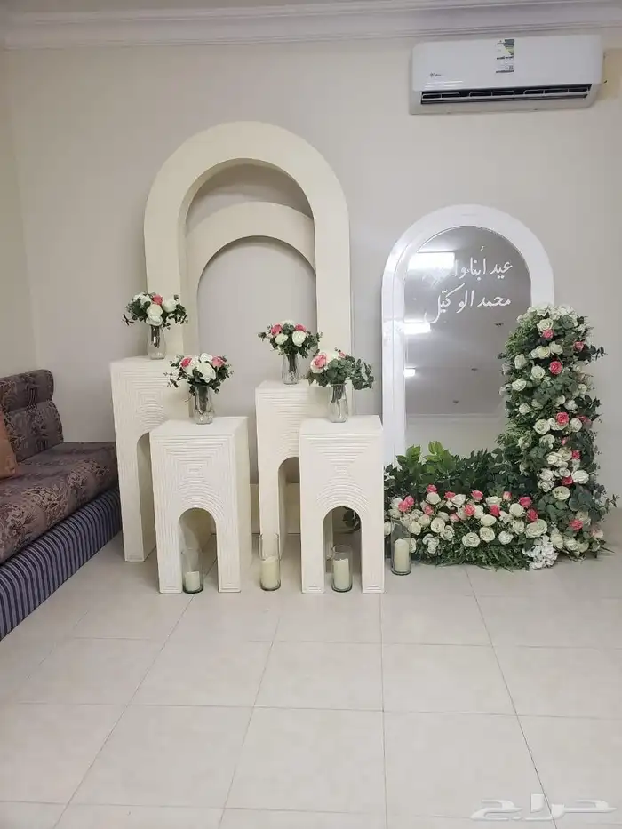 محل حفلات والمناسبات تاجير كراسي طاولات كوش 1