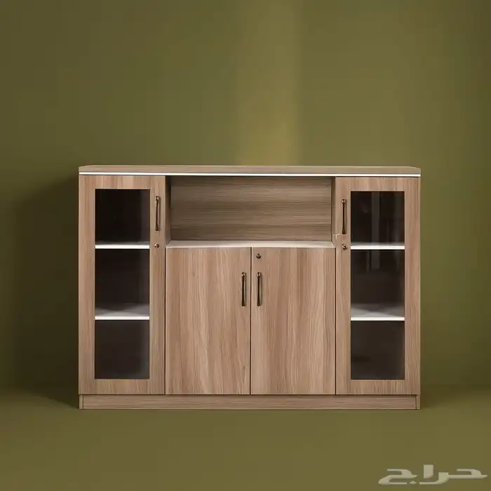 مكتب كامل صغير وكبير  اثاث المكتبي في جده مختلف تصاميم موجود 7