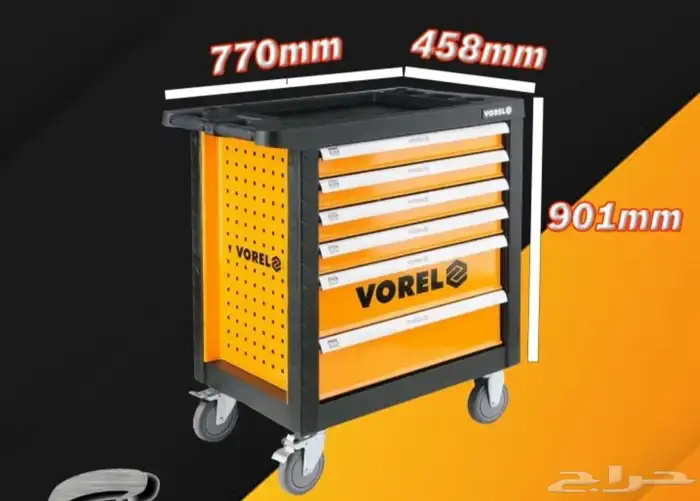 صندوق عده 177 قطعه ماركة VOREL 1