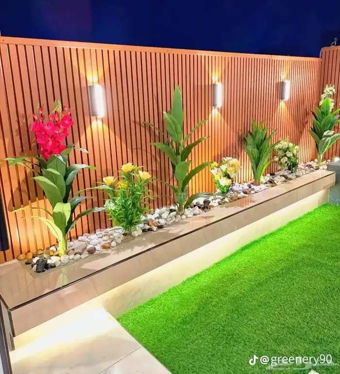 عشب صناعي شلالات نوافير جازان تنسيق حدائق تنسيق حدائق جازان 8