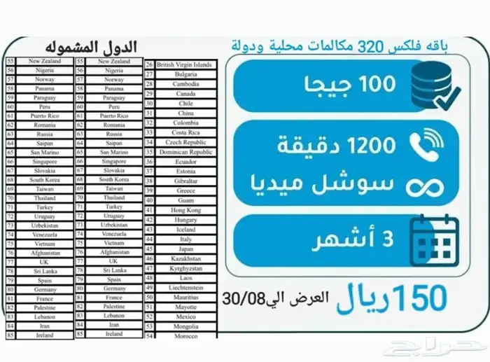 بطاقات شرائح نت 600قيقا صالحة 6شهور ب350ريال 4