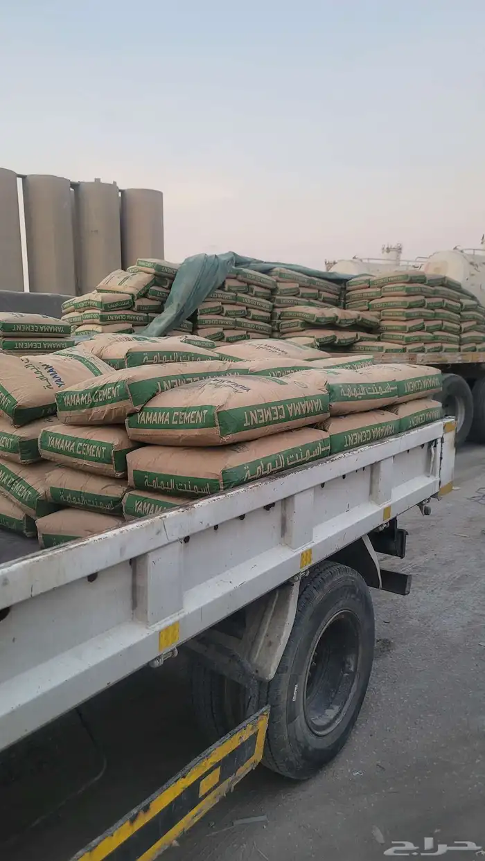 توريد جميع مواد بناء بندوره انترلوك بلاط مصدات اسمنت رمل 24