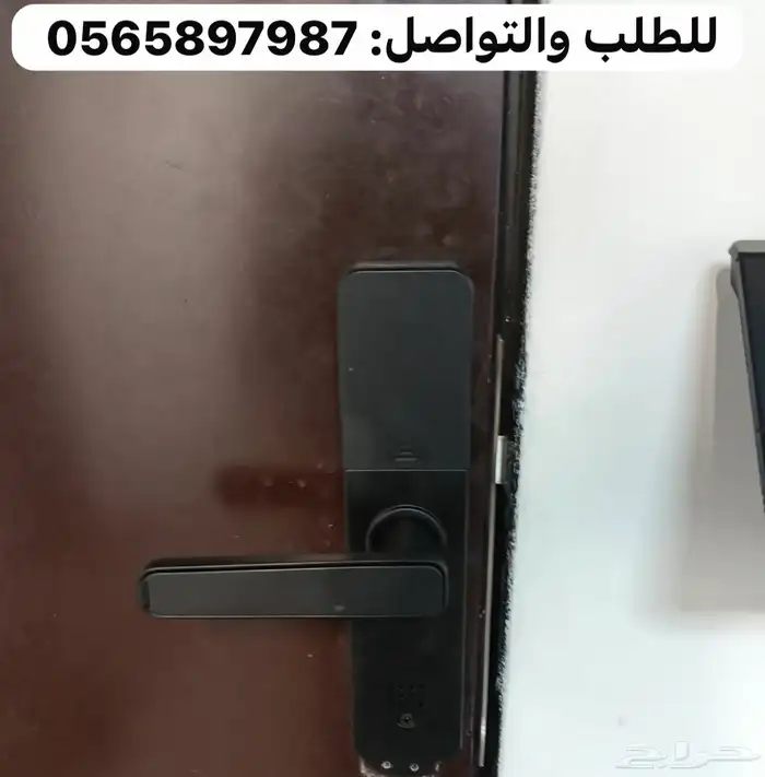 قفل ذكي-مسكة أبواب ذكيه-قفل باب داخلي وخارجي 2