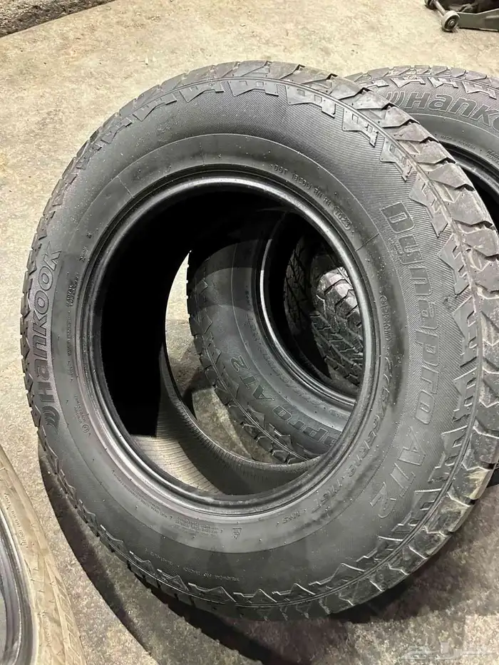 كفرات نص حجري هنكوك مقاس 275 65 18 4