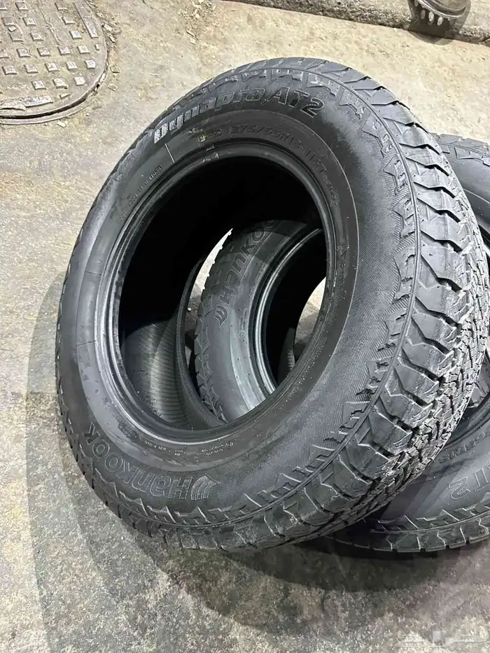 كفرات نص حجري هنكوك مقاس 275 65 18 6