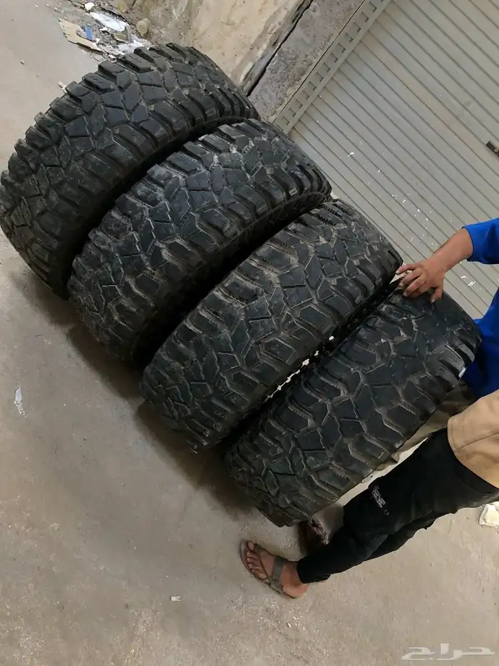 كفرات حجري فواصل 40 13.50R17 كوبر 4