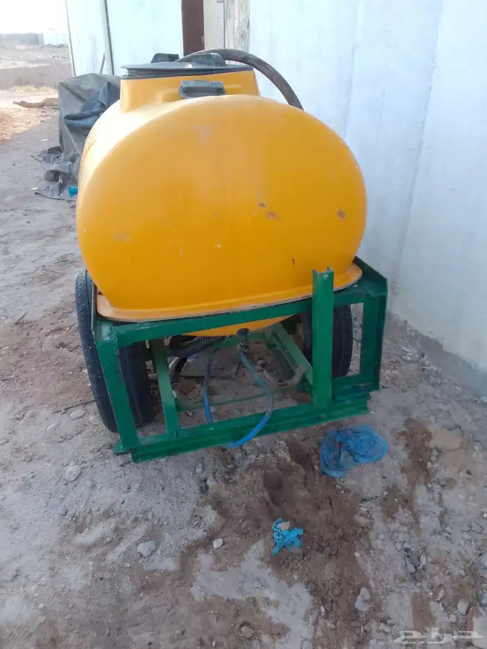 ماطور رش وغسيل 600 لتر الطرمبه 51 تايوان والماطور هوندا 1