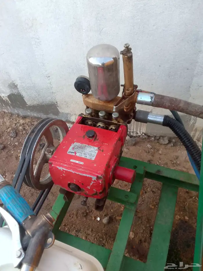 ماطور رش وغسيل 600 لتر الطرمبه 51 تايوان والماطور هوندا 4