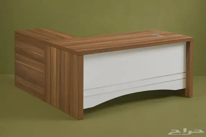 مكتب كامل صغير وكبير  اثاث المكتبي في جده مختلف تصاميم موجود 8