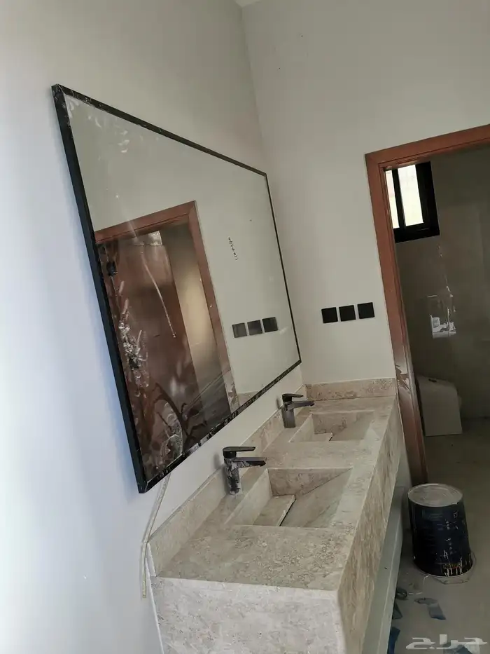 مغسيل رخام صنعي متبيخ كونطر مشاب 18