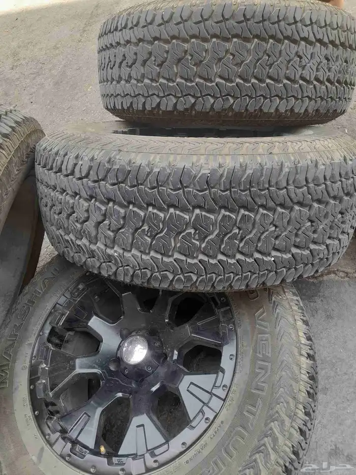 كفرات وجنوط اصليه رنجرل الكفرات مرشال نضيفه خوات الجديد بزرع 3