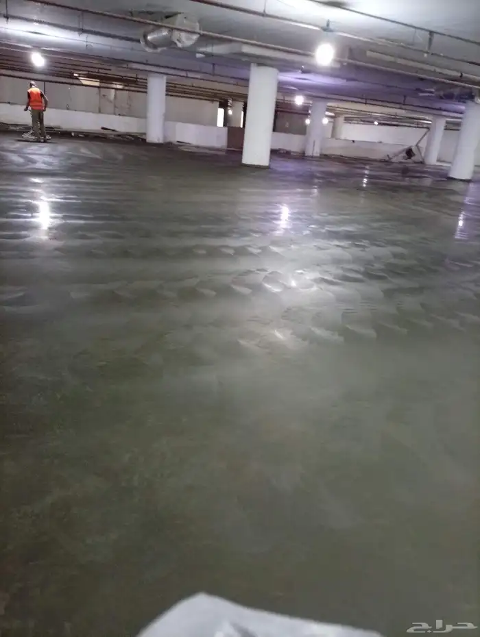 الخرسانة المطبوعة صبة مروحة السعودية ديكور الاحديق 0