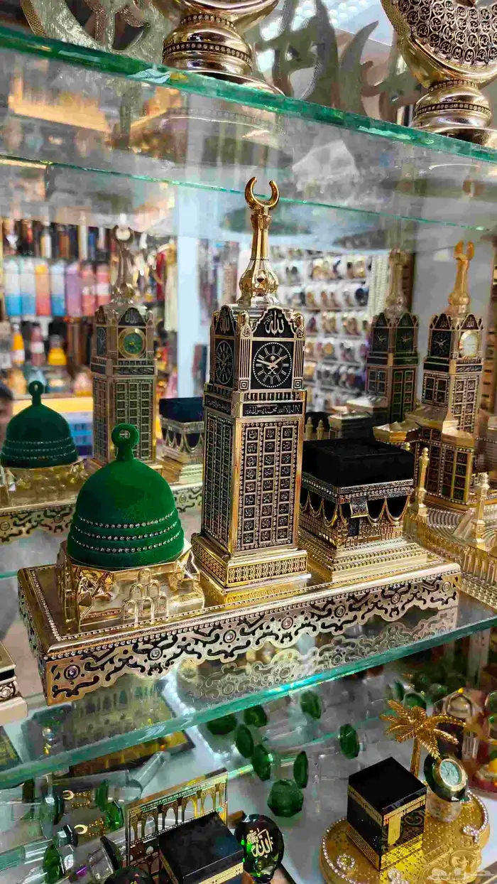 مجسم الكعبة والمدينة المنورة فاخر 1