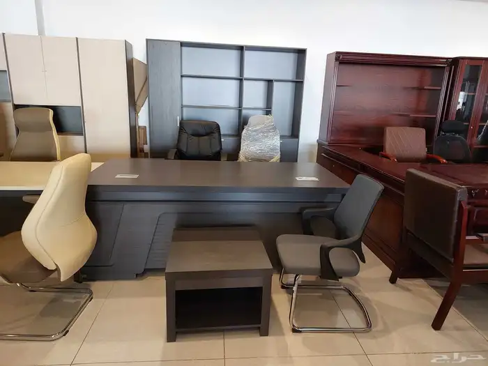 modern manager desk set and staff desks 17