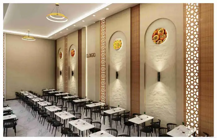 تصميم ديكور مطعم 4