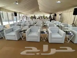 تاجير كنب وجلست شعبيه وكرسي وطولت وخيم مكيفات وصبابين وقهوجي 1