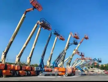 2 Manlift 18m diesel model 2025 for rent in Jeddah 2