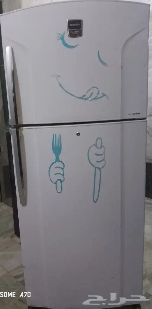ثلاجة توشيبا مستعمل للبيع 0