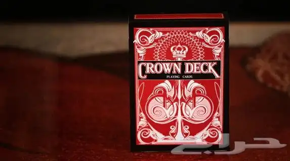 ورق لعب بايسكل النادر CROWN يتوفر لون أحمر و أخضر 0
