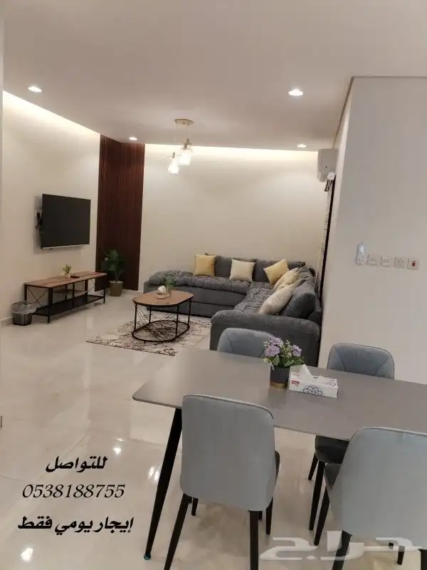 شقق مفروشة جديدة وفاخرة للإيجار اليومي فقط بالمدينة المنورة 0
