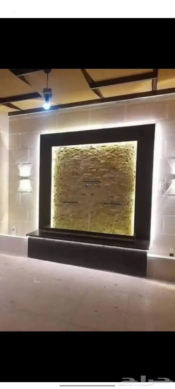 تصميم وتنفيذ جميع انواع الشلالات والنوافير وديكور حدائق 3
