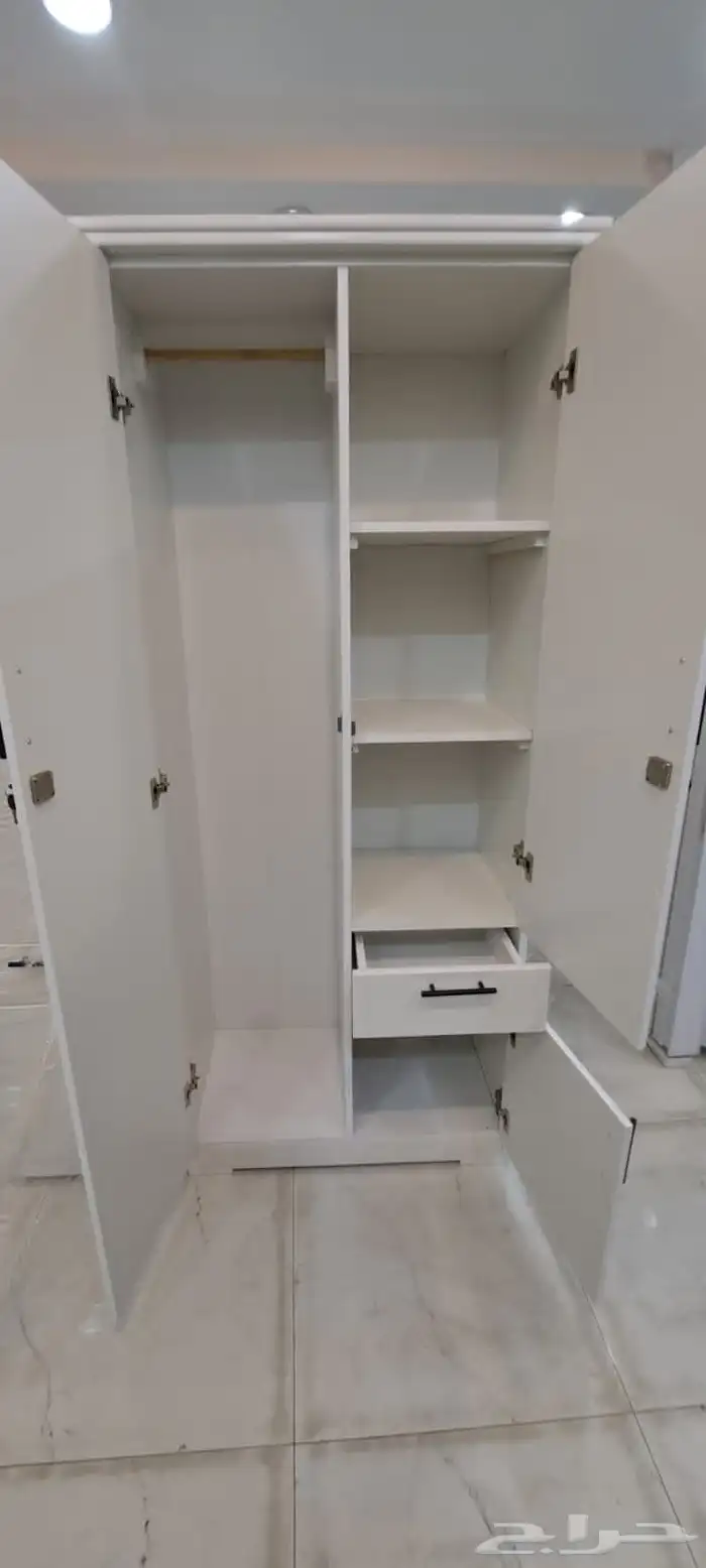 دواليب دولاب خزائن خزانة ملابس وطني اخشب قوي بسعر الجمله 2