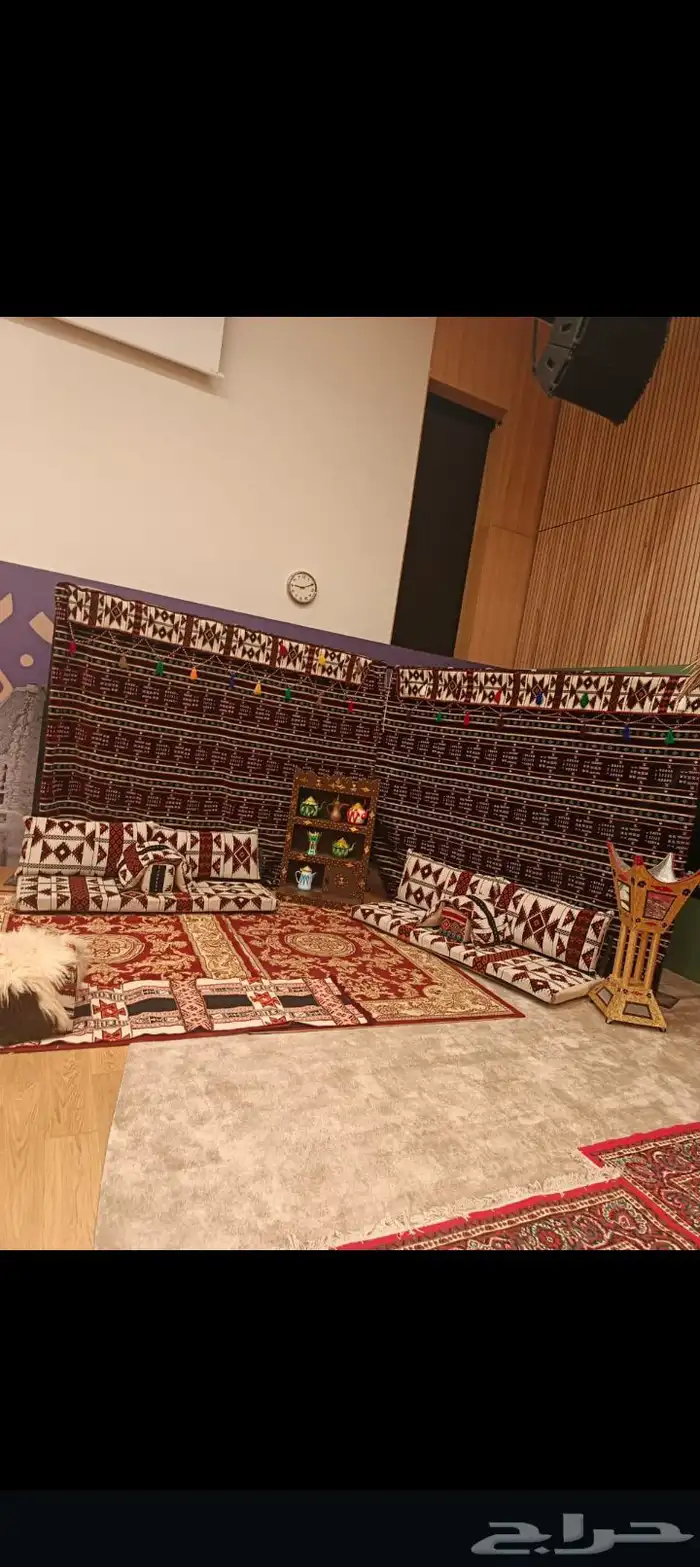 تاجير كنب وجلست شعبيه وكرسي وطولت وخيم مكيفات وصبابين وقهوجي 10