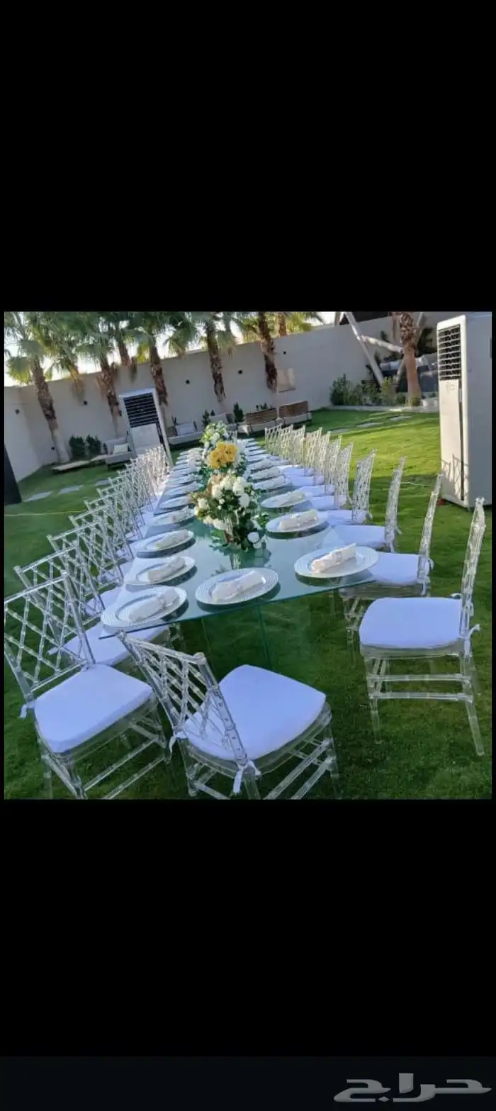 تاجير كنب وجلست شعبيه وكرسي وطولت وخيم مكيفات وصبابين وقهوجي 18