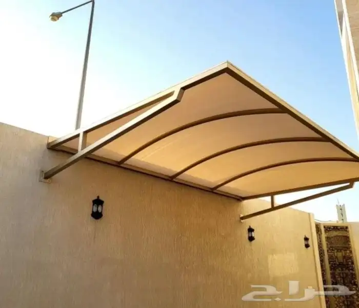 حداد مظلات سواتر برجولات مواقف سيارات أبواب صيانه أبواب حديد 15