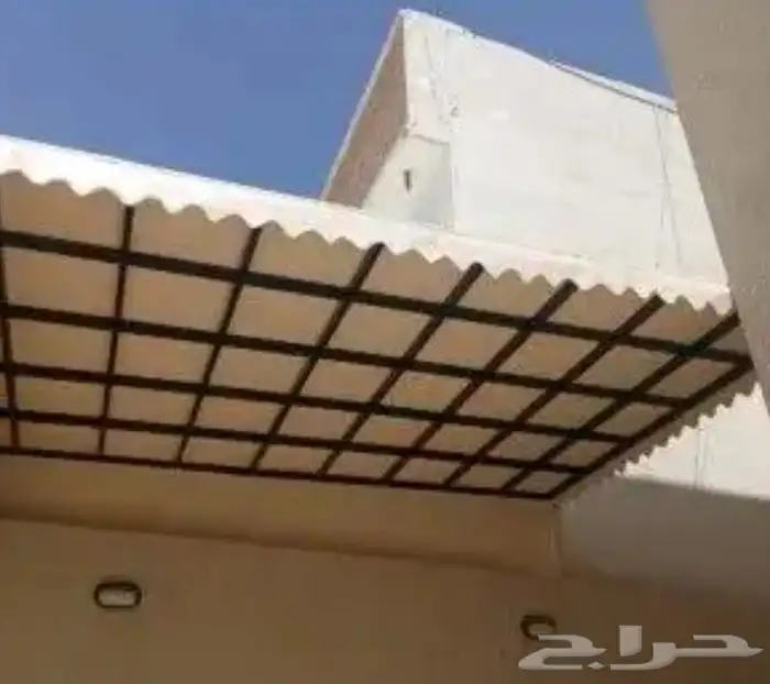 حداد مظلات سواتر برجولات مواقف سيارات أبواب صيانه أبواب حديد 10