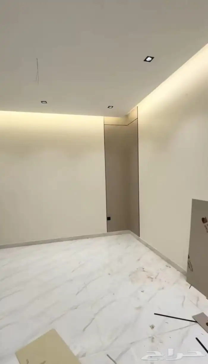 تركيب شيبورد ورق جدران 6