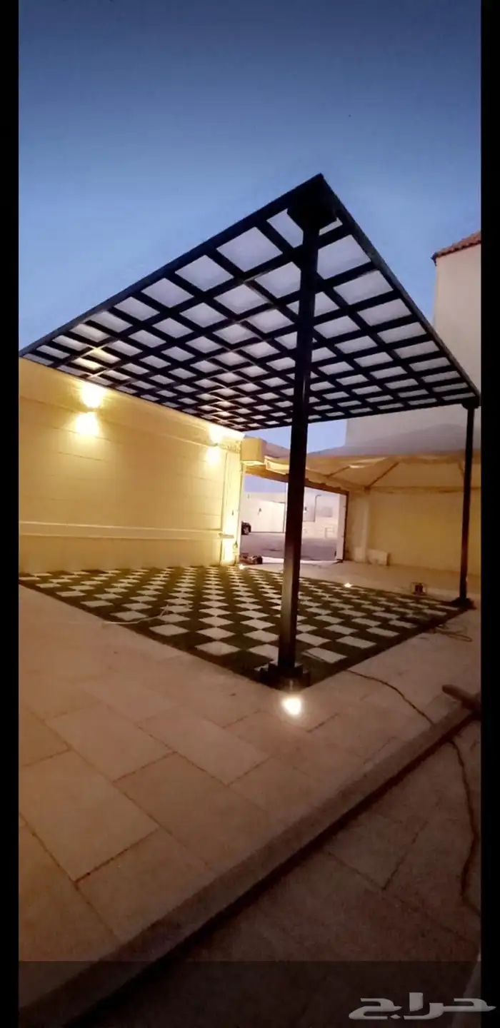 مظلات سيارت مظلات خزانات مظلات حدايق سواتر شرايح 7