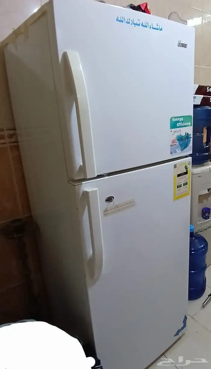 ثلاجه براد 18قدم نظيف جدا من المنزل شبه جديد 2