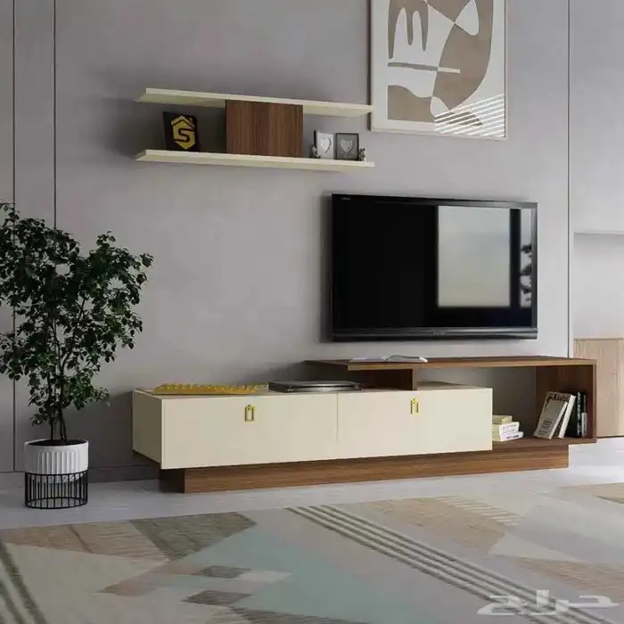 طاوله تلفزيون بيج مع بنى 3