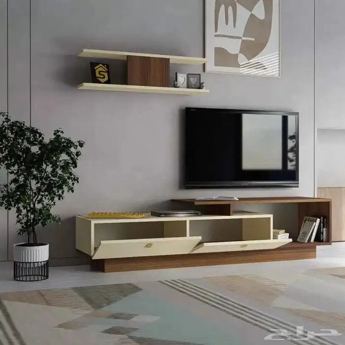 طاوله تلفزيون بيج مع بنى 4