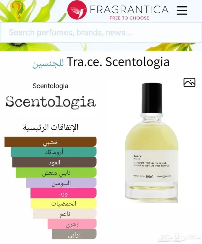 عطر تريس من سانتلوجيا 1