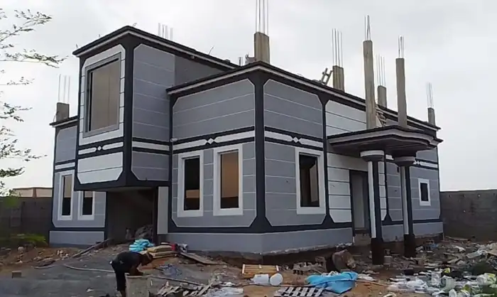 فني لياسه ملونه وكسر رخام اسباني 1