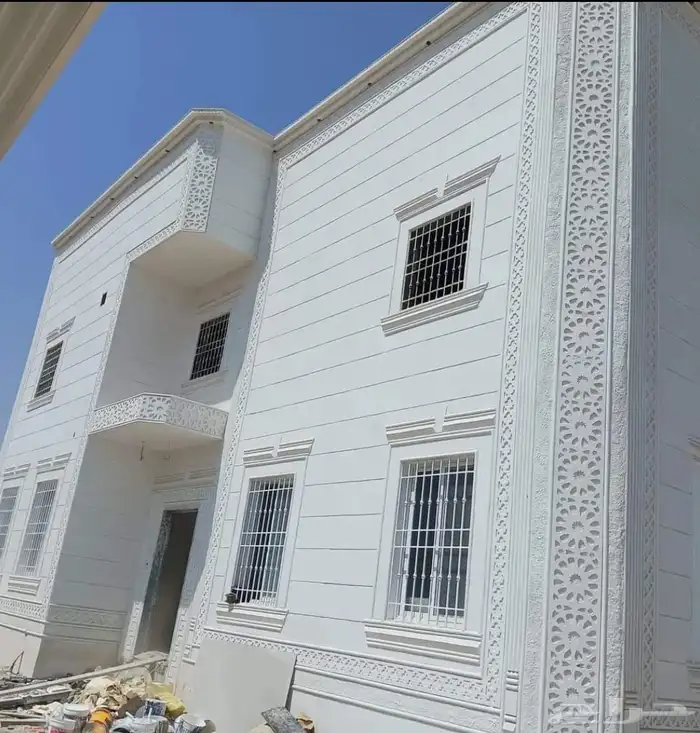 اعمال لياسه ملونه وديكورات خارجيه بديل الحجر الطبيعي 7
