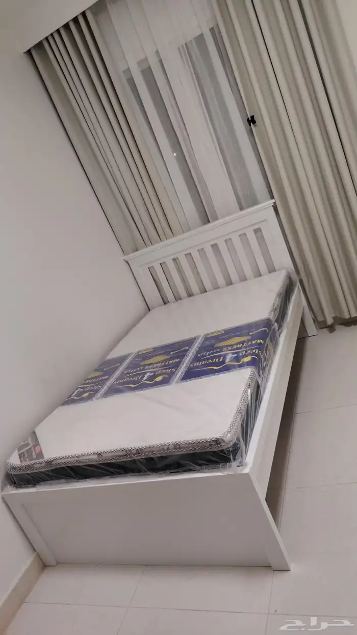 سرير قماش مخمل مراتب دولاب كمدينه سعر جمله 2
