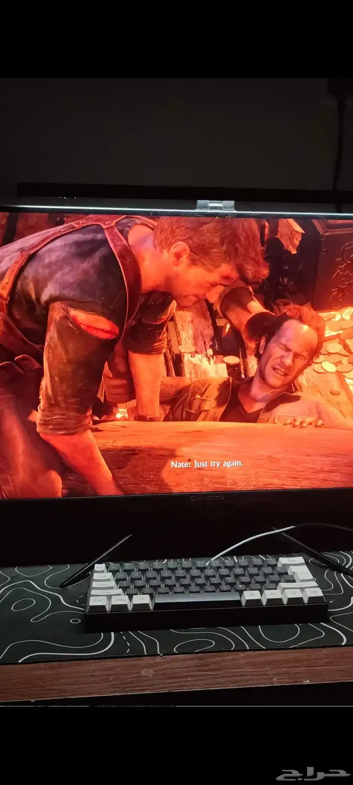 شاشة العاب 32 بوصه قيمنق 144 ips 4k (مع ضمان سنتين) 0