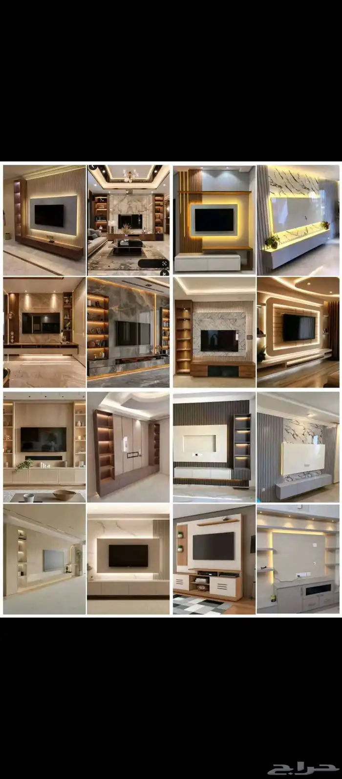 ترميمات ديكورات اصباغ عوازل اسطح عوازل صوت جبس فلل شقق داخلي 0