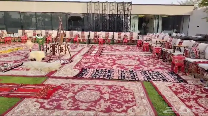 تأجير جلسات تأجير مكيفات تأجير كراسي طاولات قهوجي صباب فرشات 5