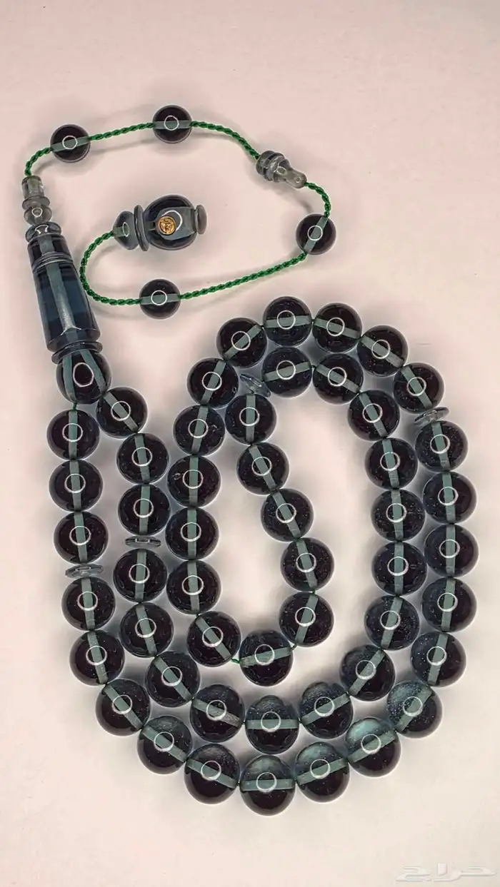 مسباح فاتوران اكوامارين زعفراني مميز 11