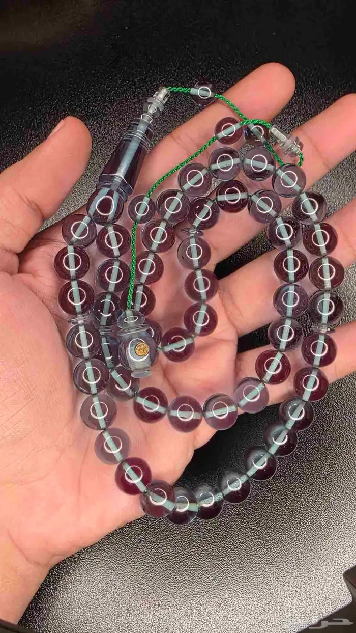 مسباح فاتوران اكوامارين زعفراني مميز 2