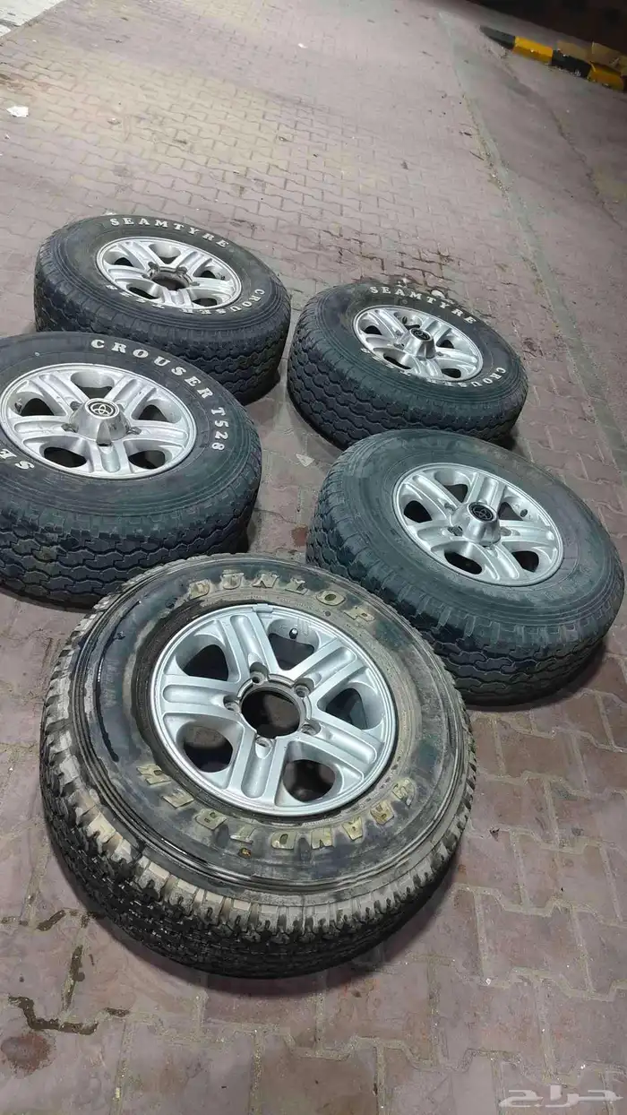 جنوط وكفارت مقاس 275 70 16 1